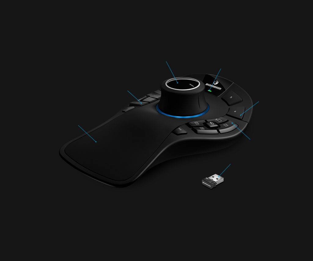 SpaceMouse® Pro Wireless (2nd Generation) - Longterm Technology Services