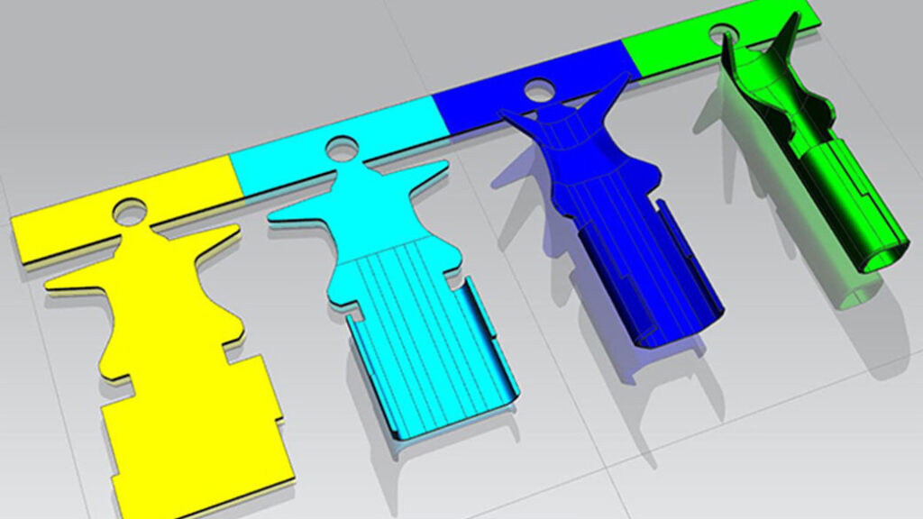 NX Stamping Die Design - Longterm Technology Services - Part Designs Absorbtion Demander