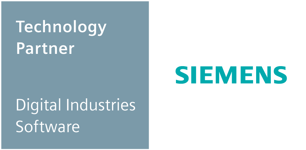 A badge that reads: Technology Partner, Digital Industries Software