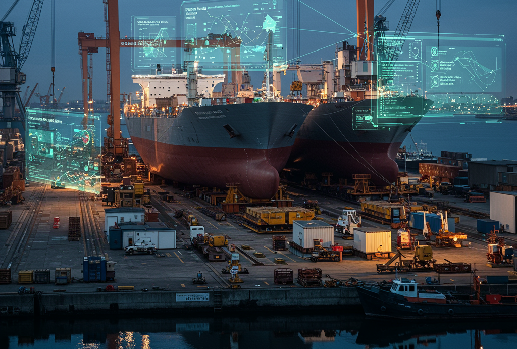 Strategic Applications: Optimizing Every Aspect of Shipyard Operations with Tecnomatix Plant Simulation