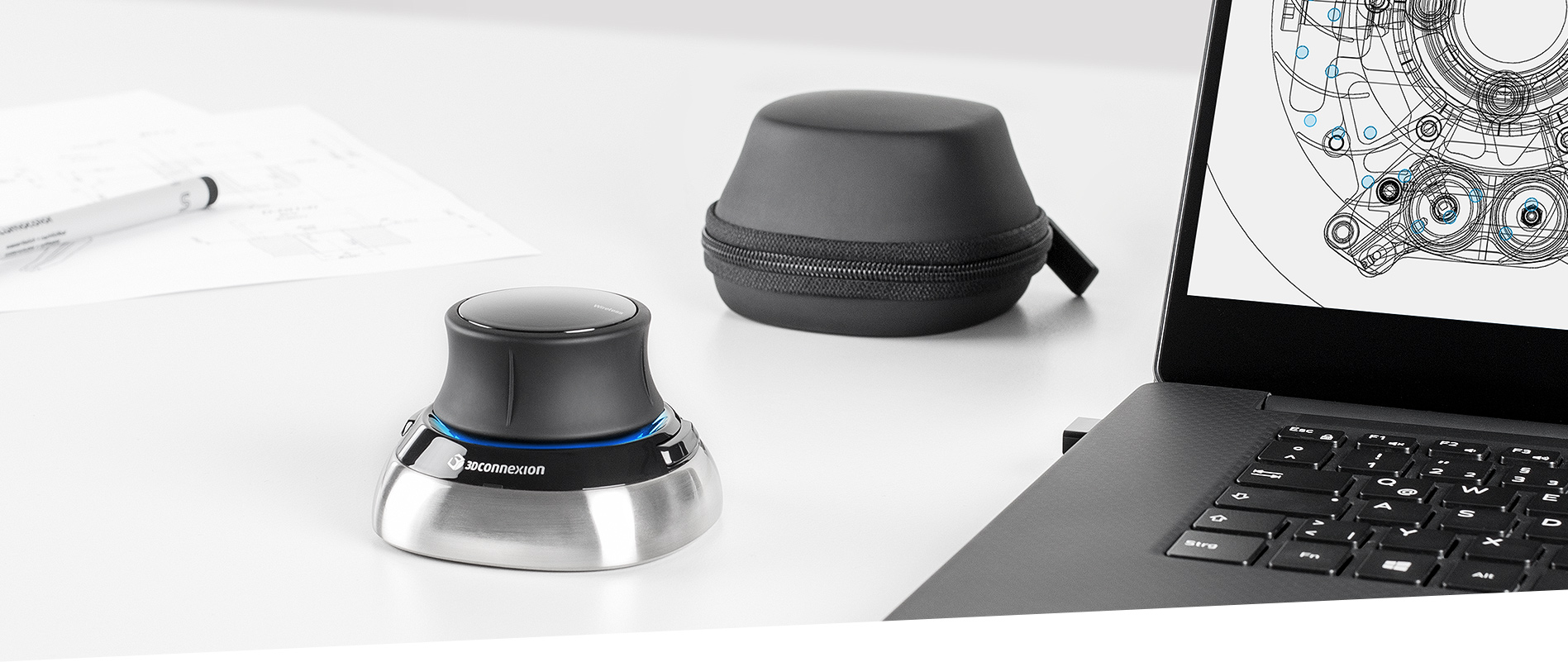 SpaceMouse Wireless 3D Connexion CADMouse Mouse