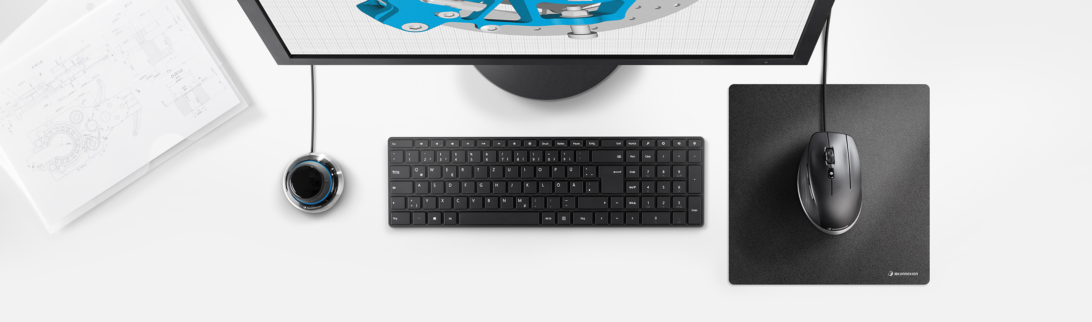 SpaceMouse Cpmpact 3D Connexion CADMouse Mouse