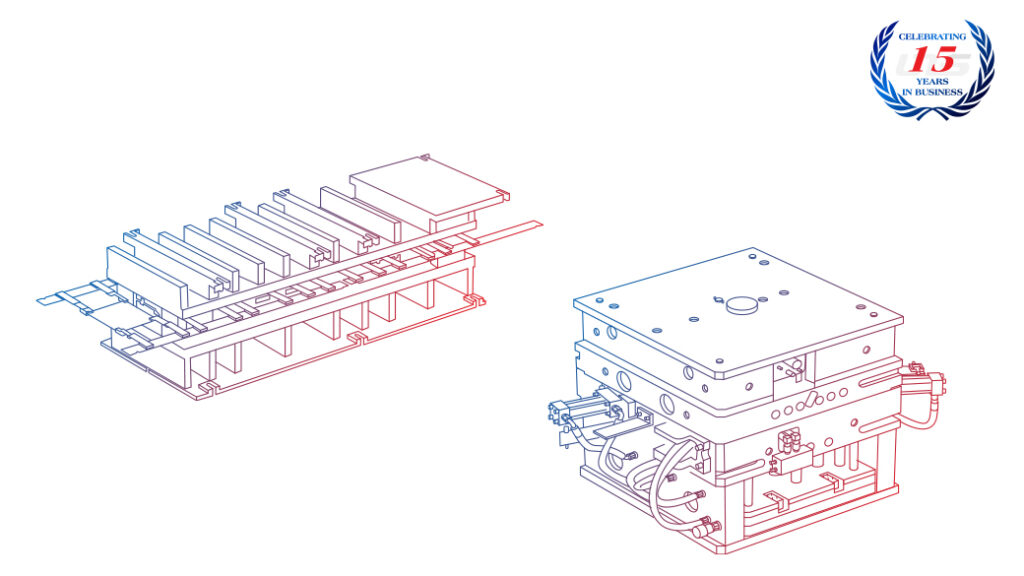 Dynmik design die and mold for nx