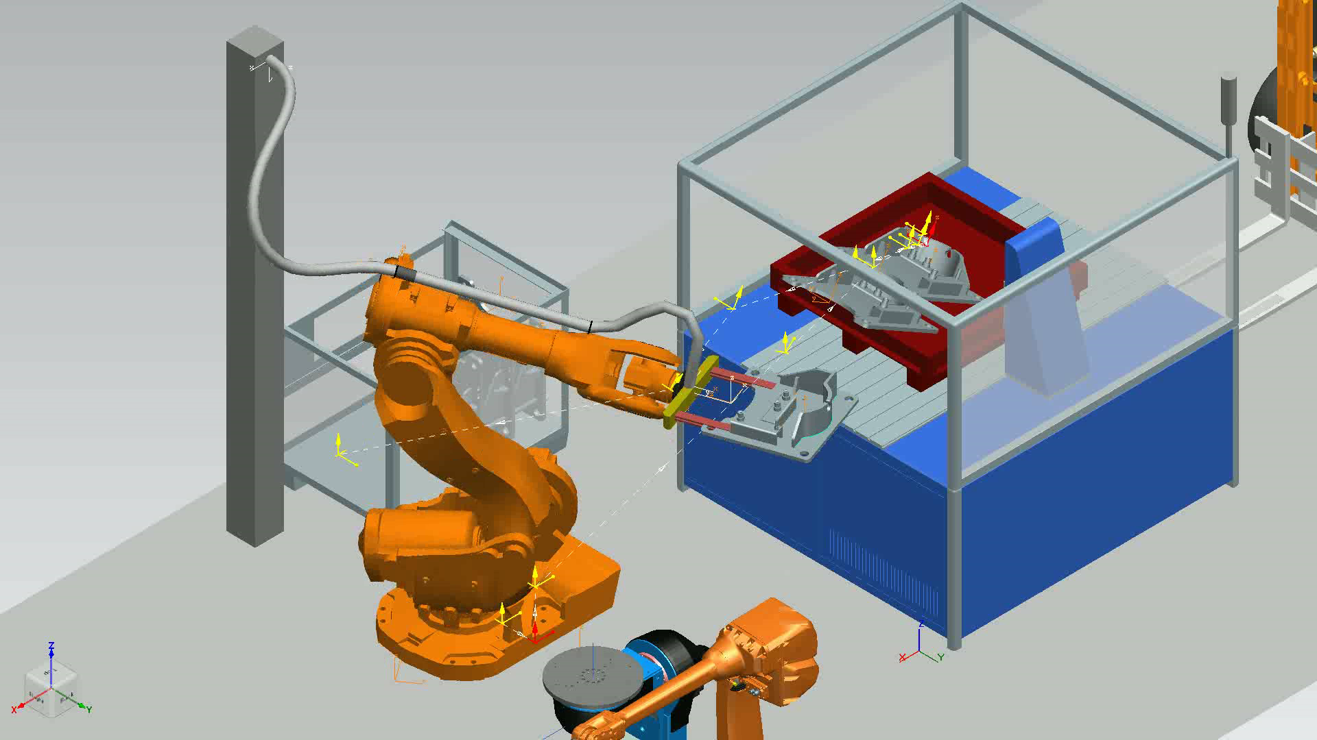 Simulating Cables & Robot Dress Packs in Process Simulate