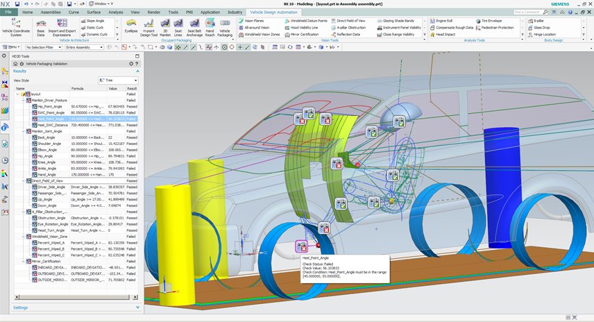 NX VDA Vehicle Design Automation