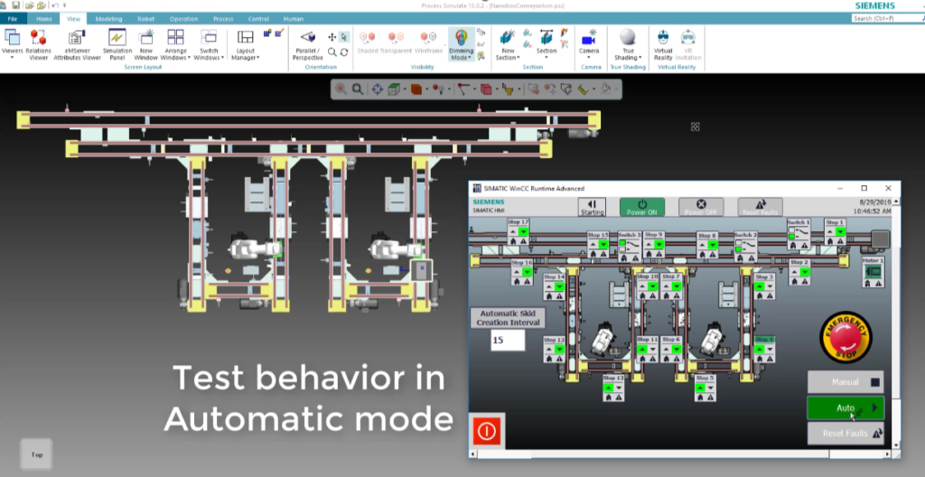 PLC Ladder Logic & HMI Debug