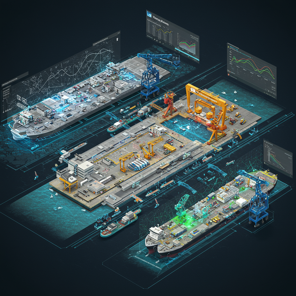 Advanced Shipyard Planning and Scheduling - Tecnomatix Plant Simulation Digital Twin Process